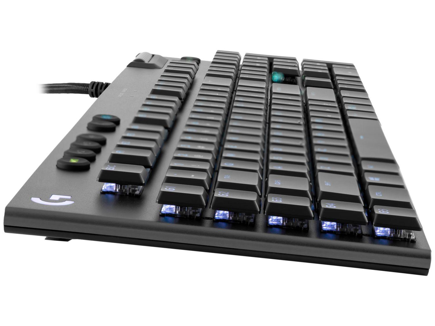 Teclado Mecânico Gamer Logitech ABNT2 Preto G815