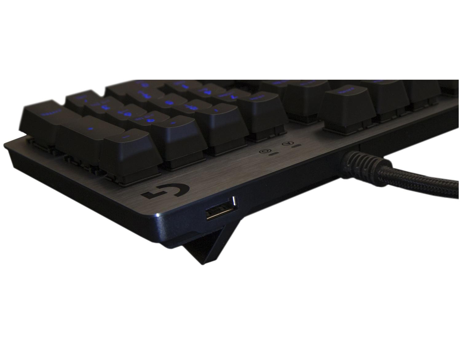Teclado Mecânico Gamer RGB Logitech G512 Carbon