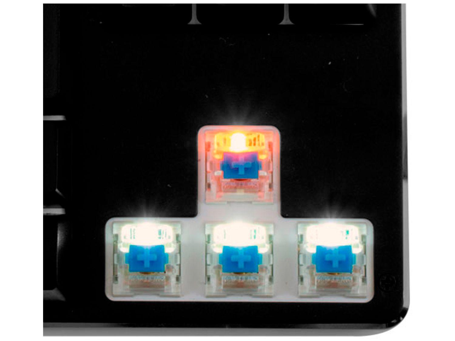 Teclado Mecânico Gamer USB OEX Game