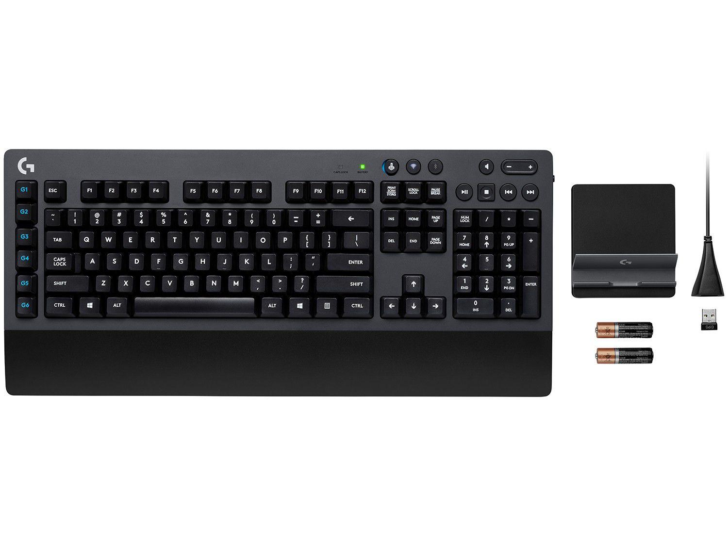 Teclado Mecânico Logitech Gamer G613 Usb Preto Teclado Magazine Luiza