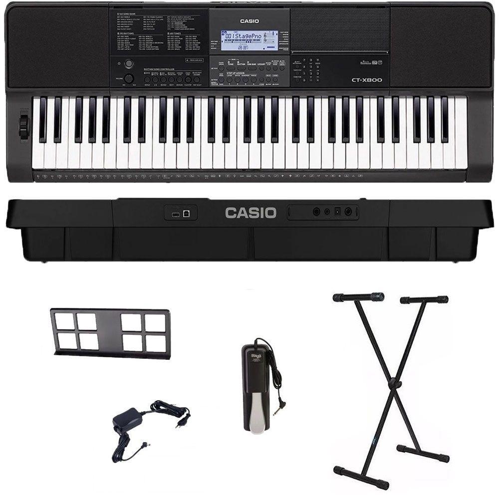 teclado musical casio ctx800