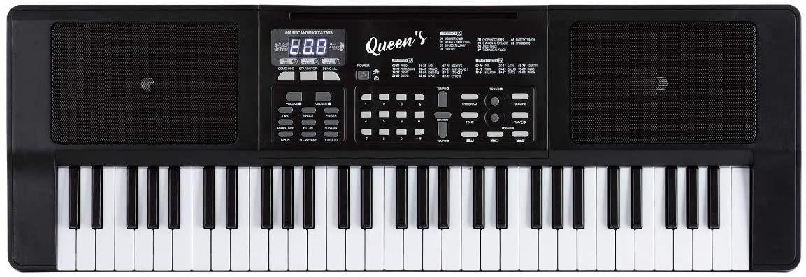 Teclado Musical Para Iniciantes 61 Teclas Queen S Teclado Arranjador Magazine Luiza