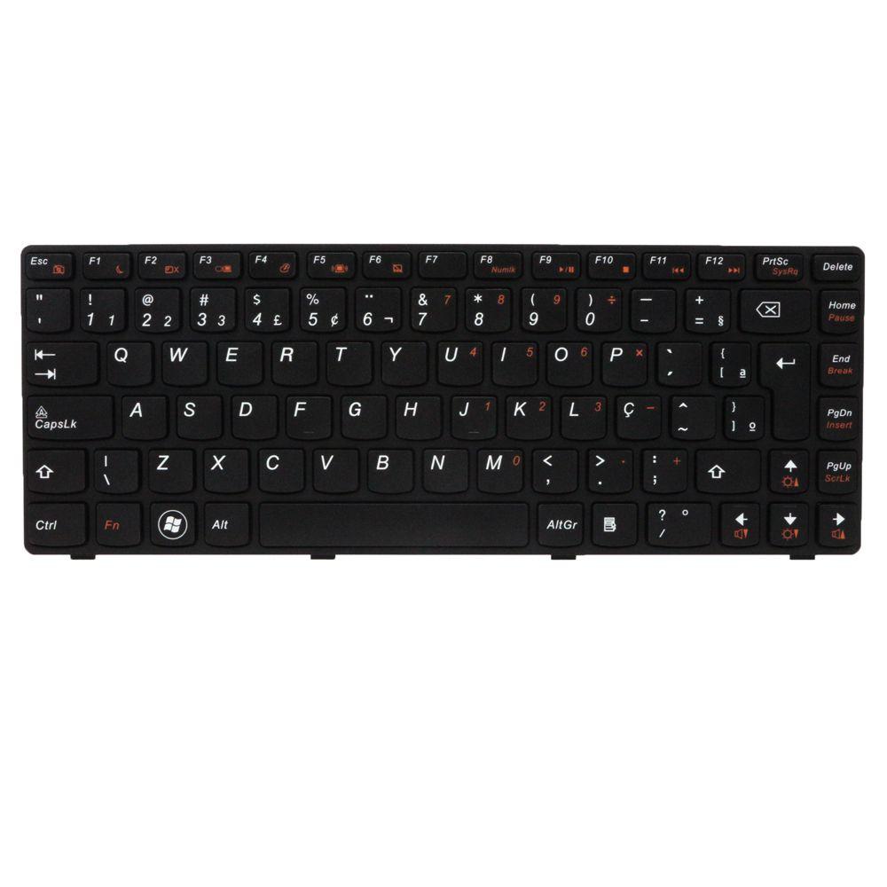 Teclado Para Notebook Lenovo Part Number V 1169ek1 Br Portugues Br C Teclado Para Notebook Magazine Luiza