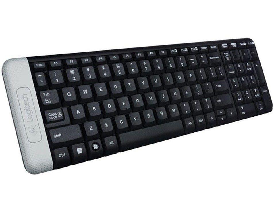 Teclado sem Fio Logitech ABNT2 Preto K230 - Teclado - Magazine Luiza