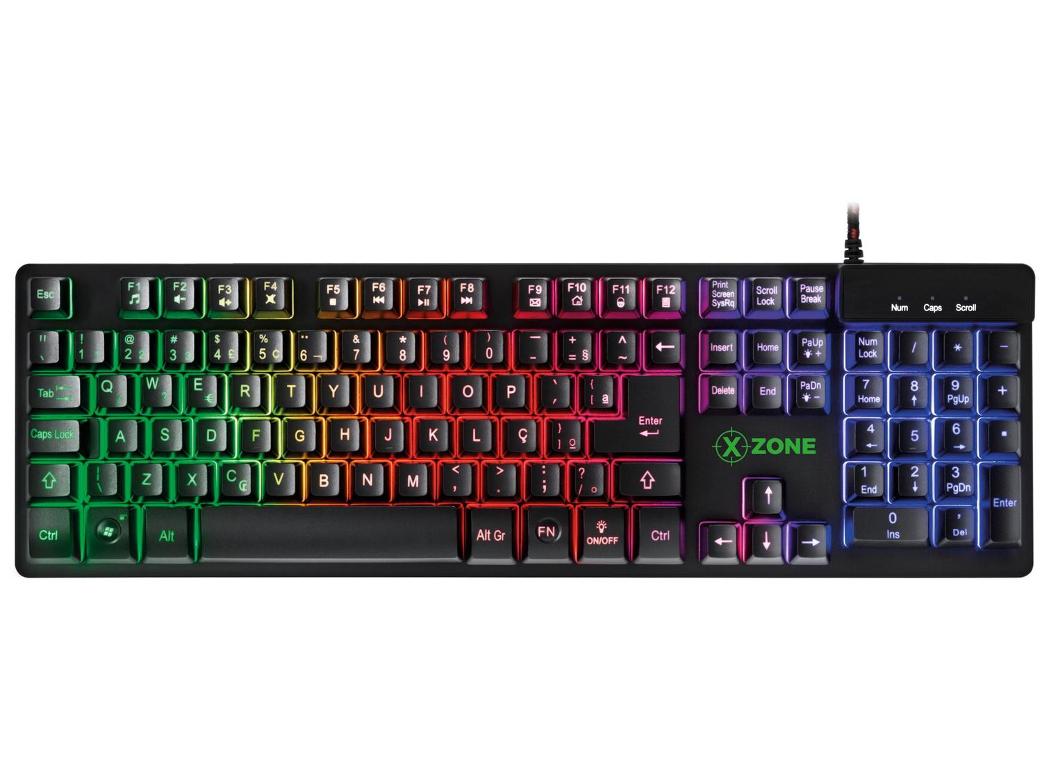 Teclado Semimecânico Gamer XZONE GTS-01 USB