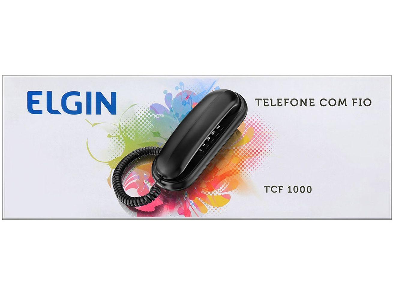 Telefone Com Fio Elgin TCF-1000