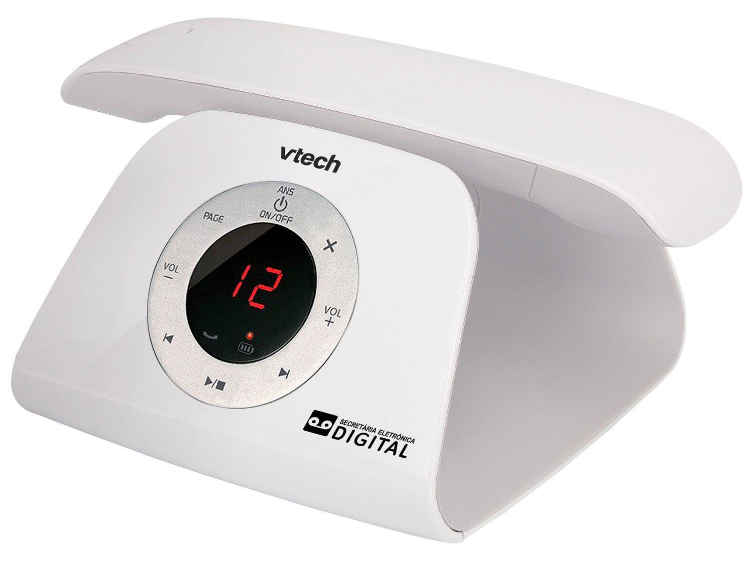 Telefone sem fio VTech Retro Phone W - Identificador de Chamada Viva ...