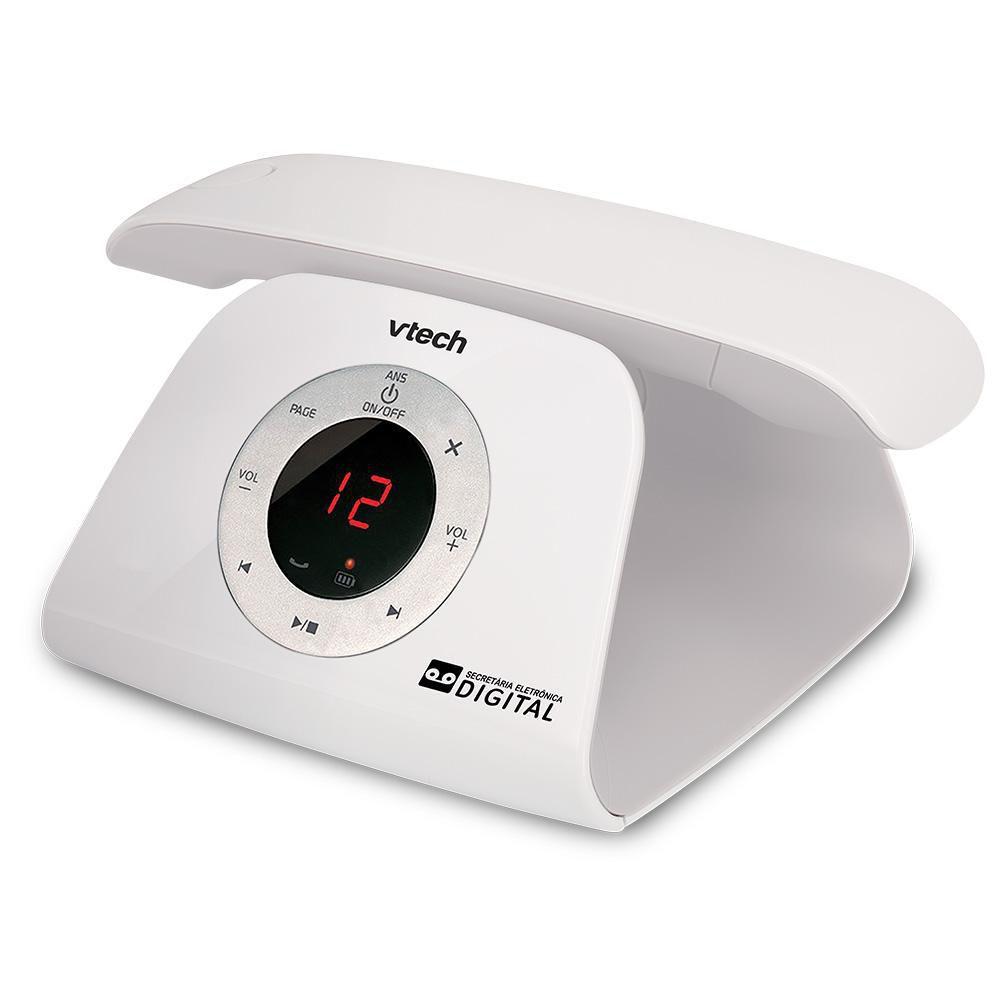 Telefone Vtech Retrô Phone Sem Fio Digital Id. Chamadas Viva-Voz Sec ...
