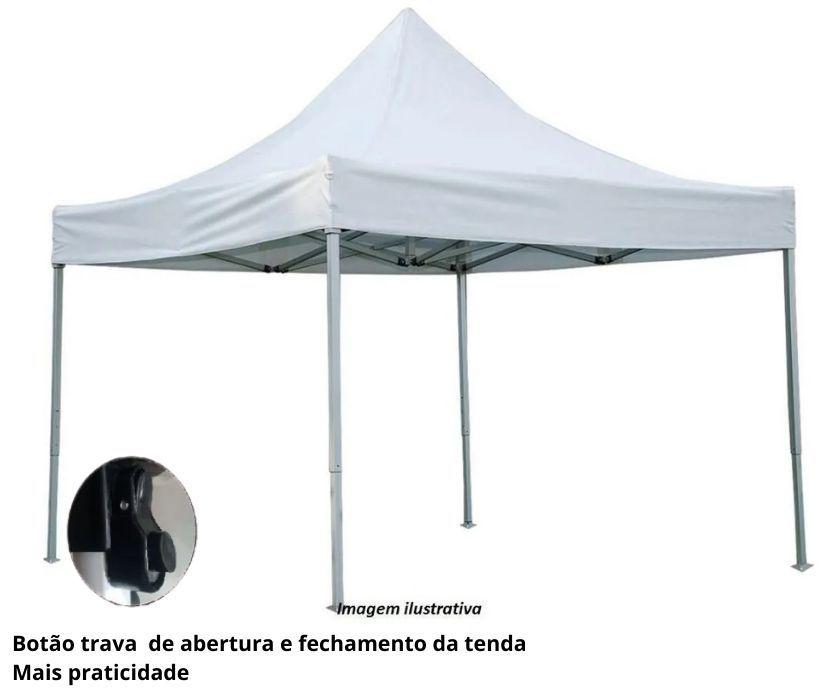 Tenda Articulavel (Sanfonada) Reforçada Luxo 3X3M Br 8070 V\u0026M - V\u0026M -  Gazebo - Magazine Luiza