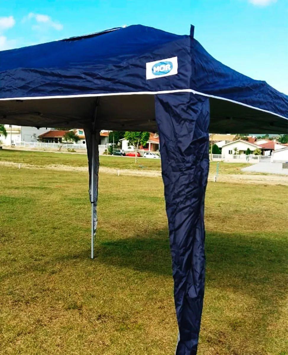 Tenda Gazebo Sanfonada X-Flex Azul 3x3m - MOR - Gazebo - Magazine Luiza