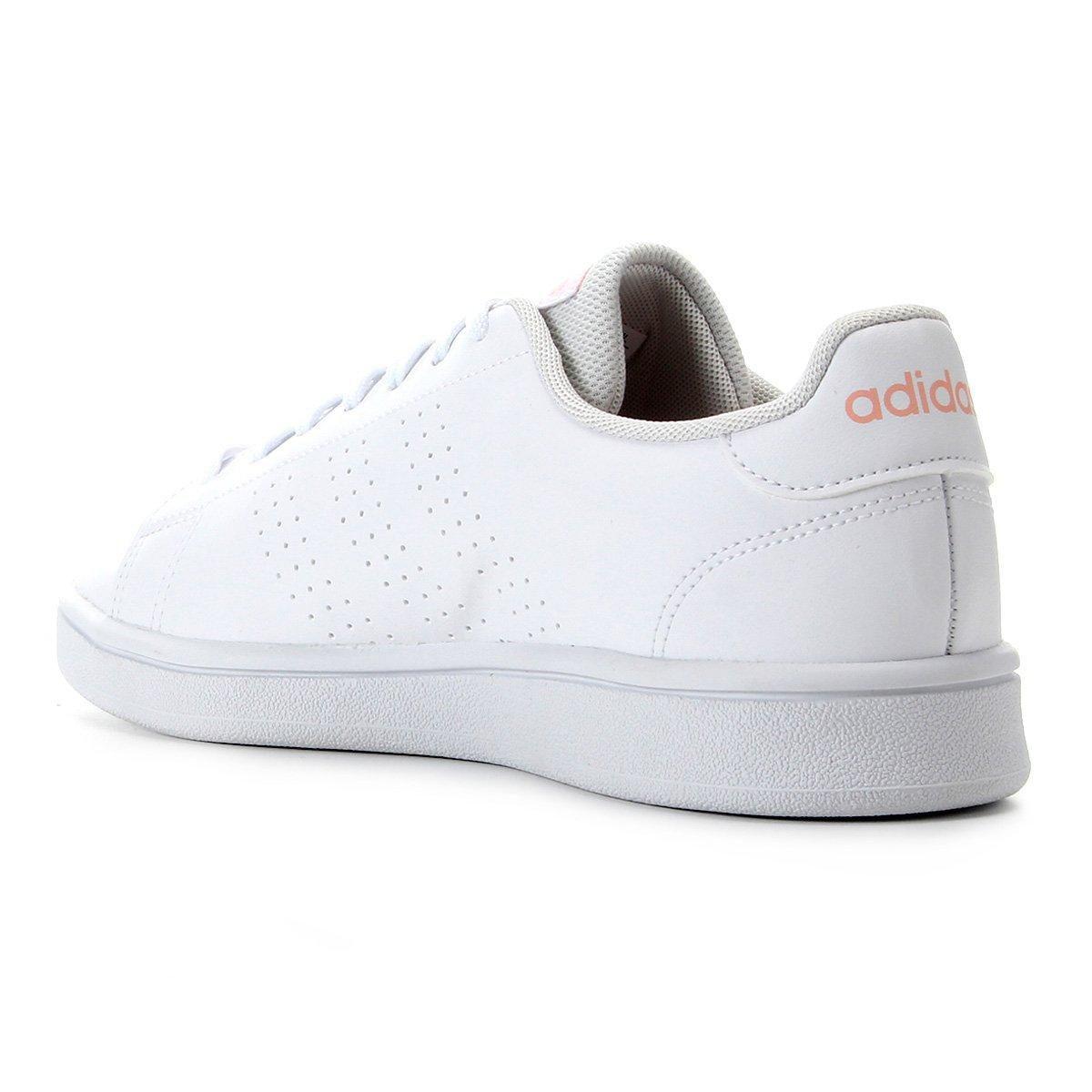 tênis adidas advantage base feminino gelo