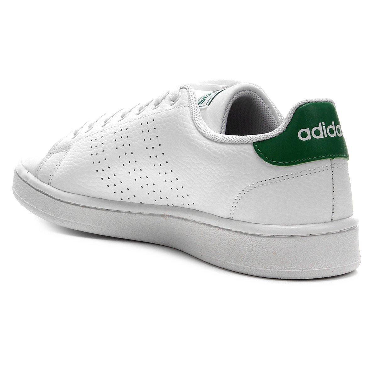 tenis adidas couro branco masculino