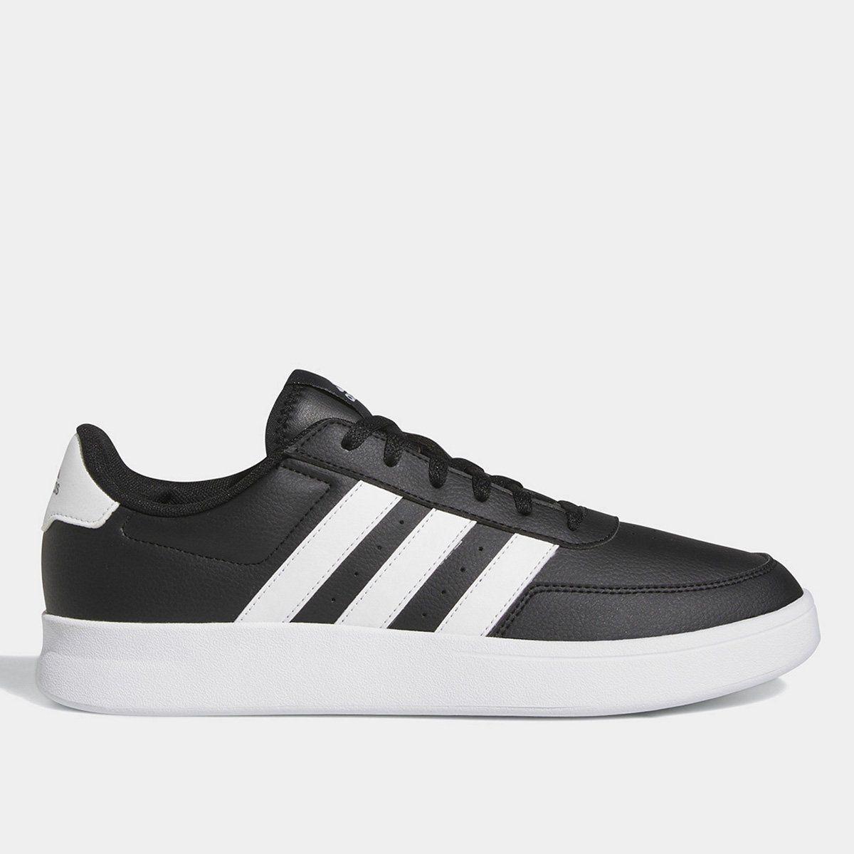 Adidas Breaknet Tenis Adidas Masculino Preto E Branco Tênis Adidas