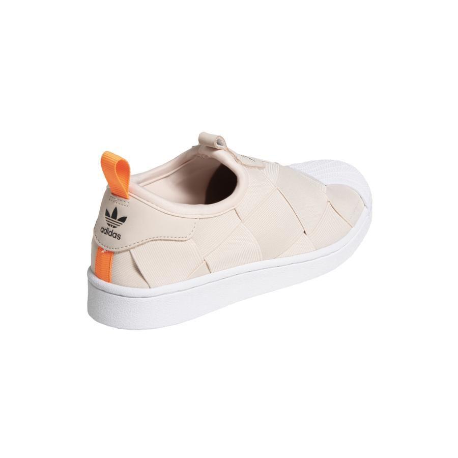 adidas superstar slip on linen