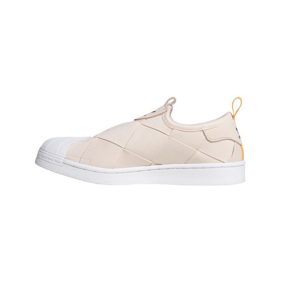 adidas superstar slip on linen