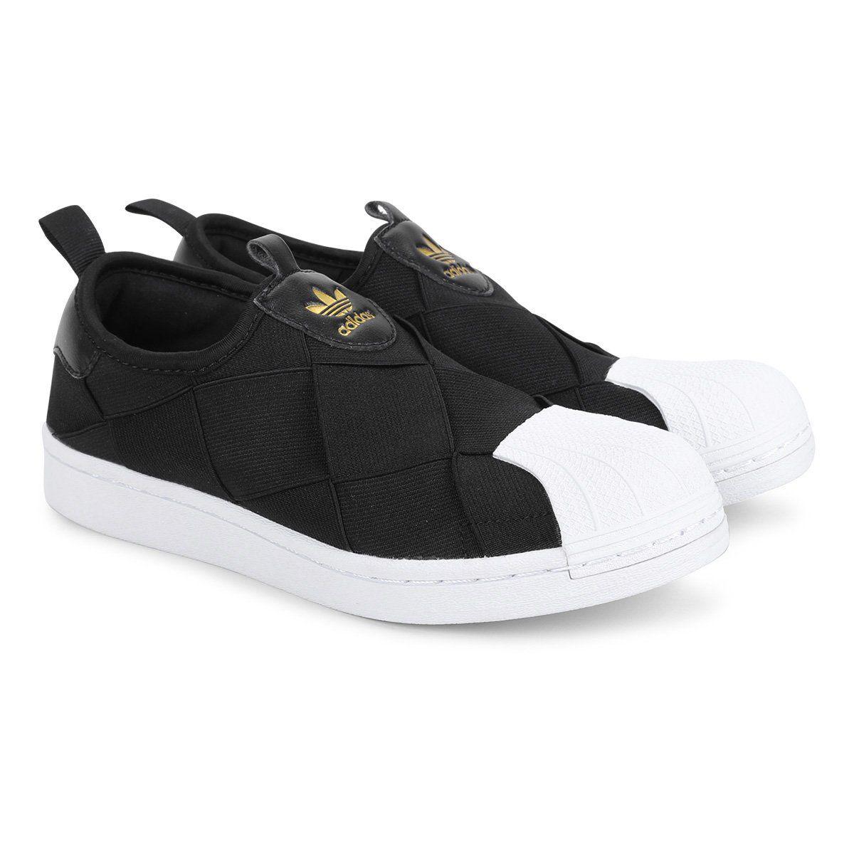 Originals Superstar Slip Superstar Com Elastico Adidas Slip On Com