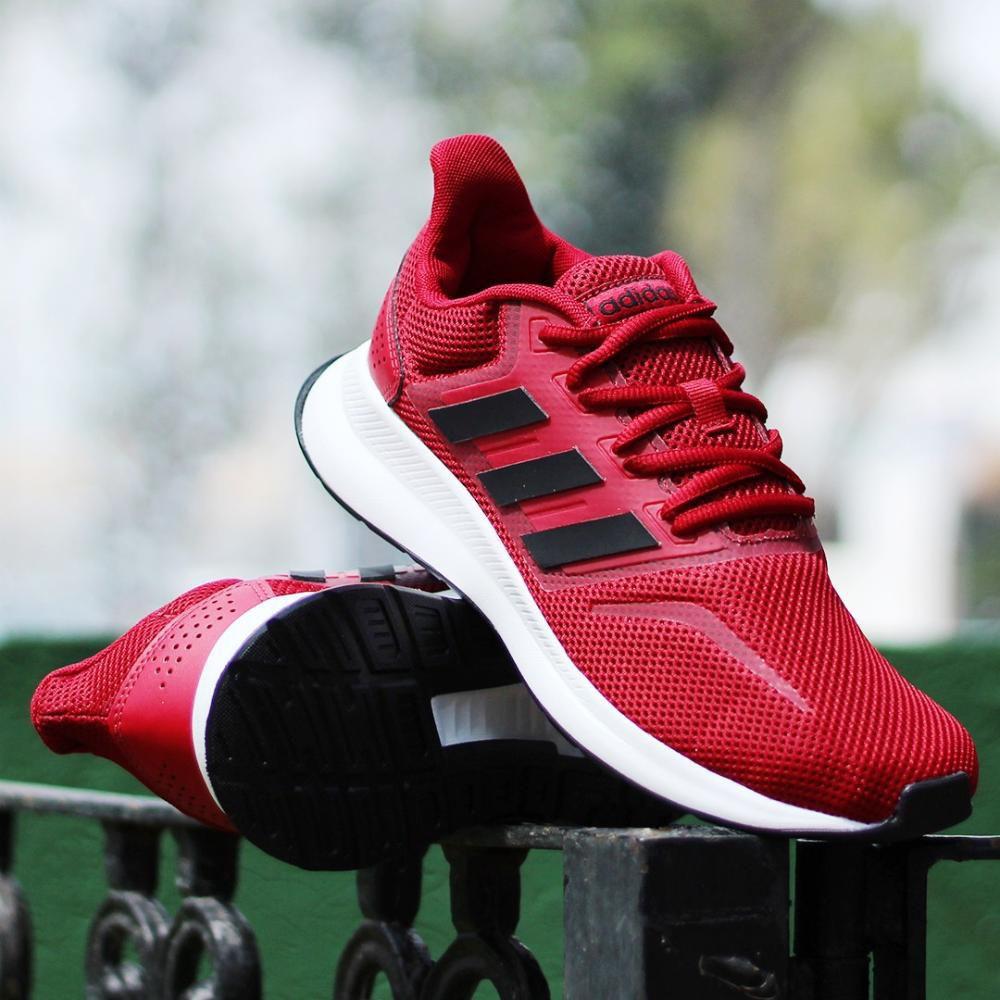 adidas falcon run preto