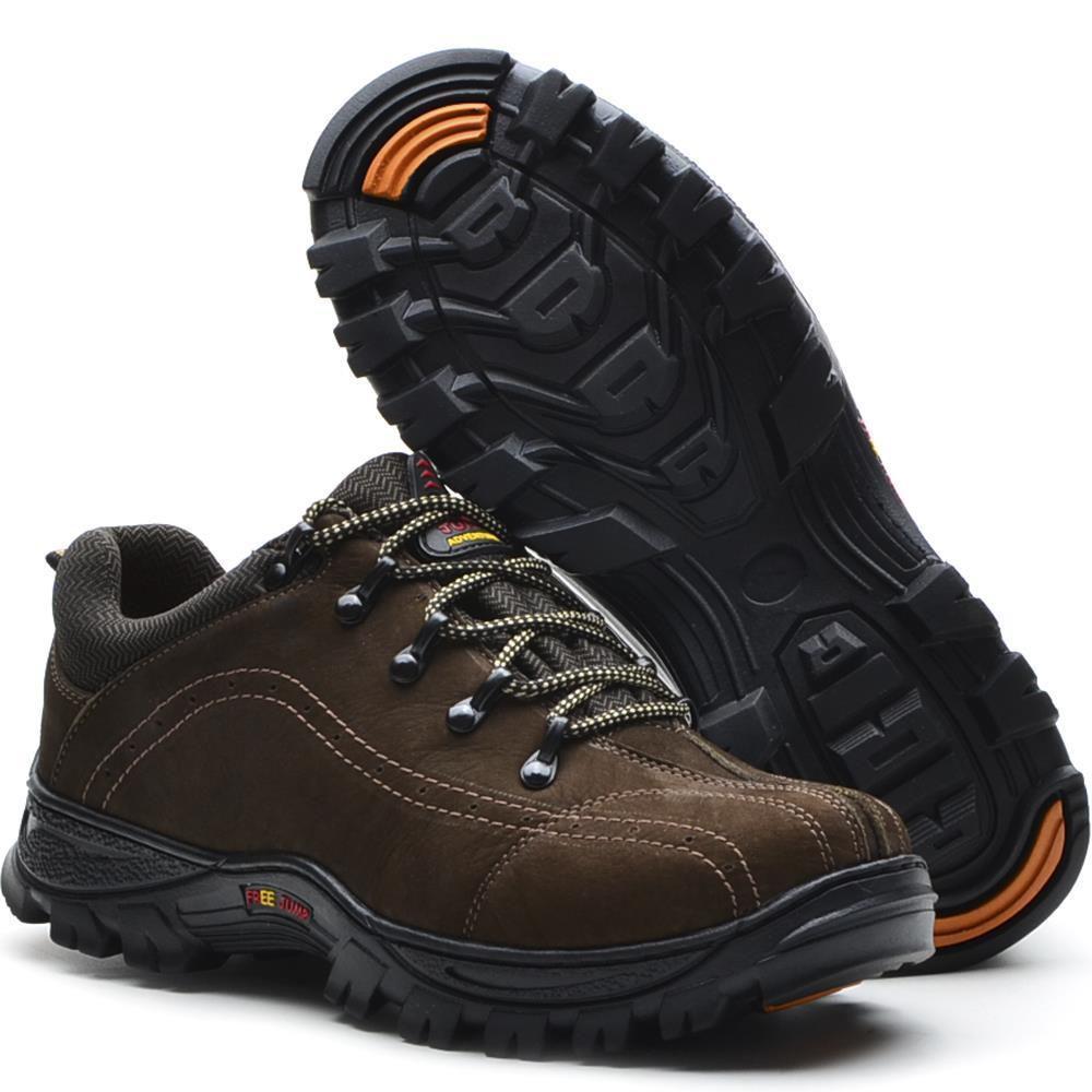 tenis de couro para caminhada