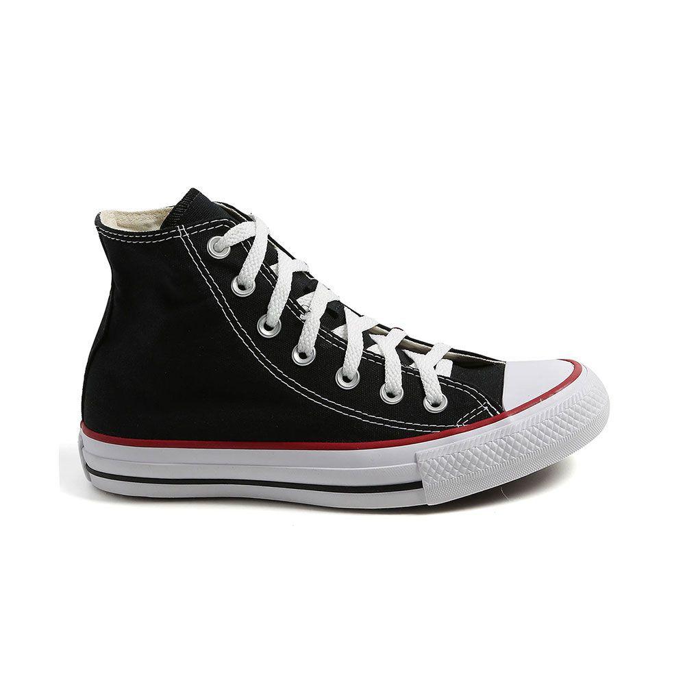 all star converse preto cano medio