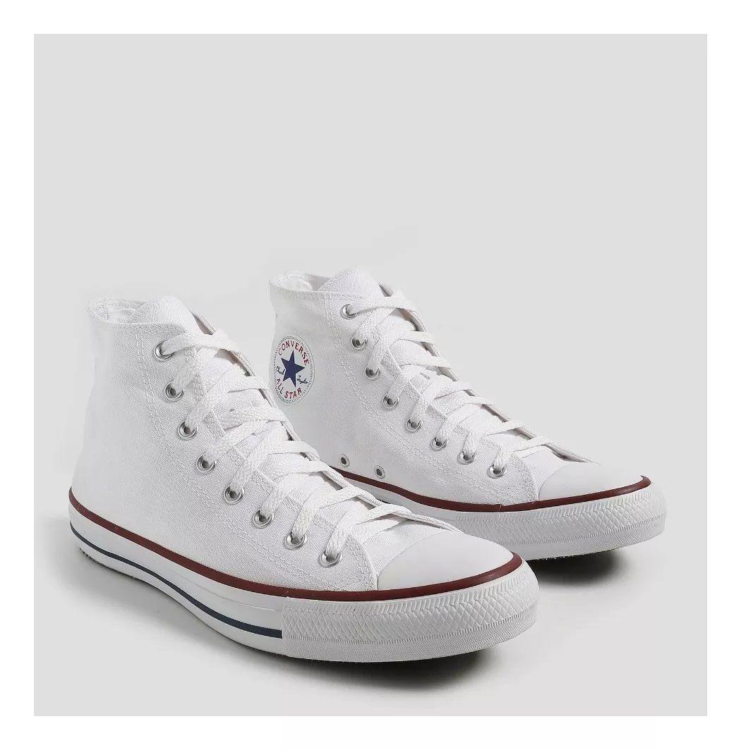 all star branco alto