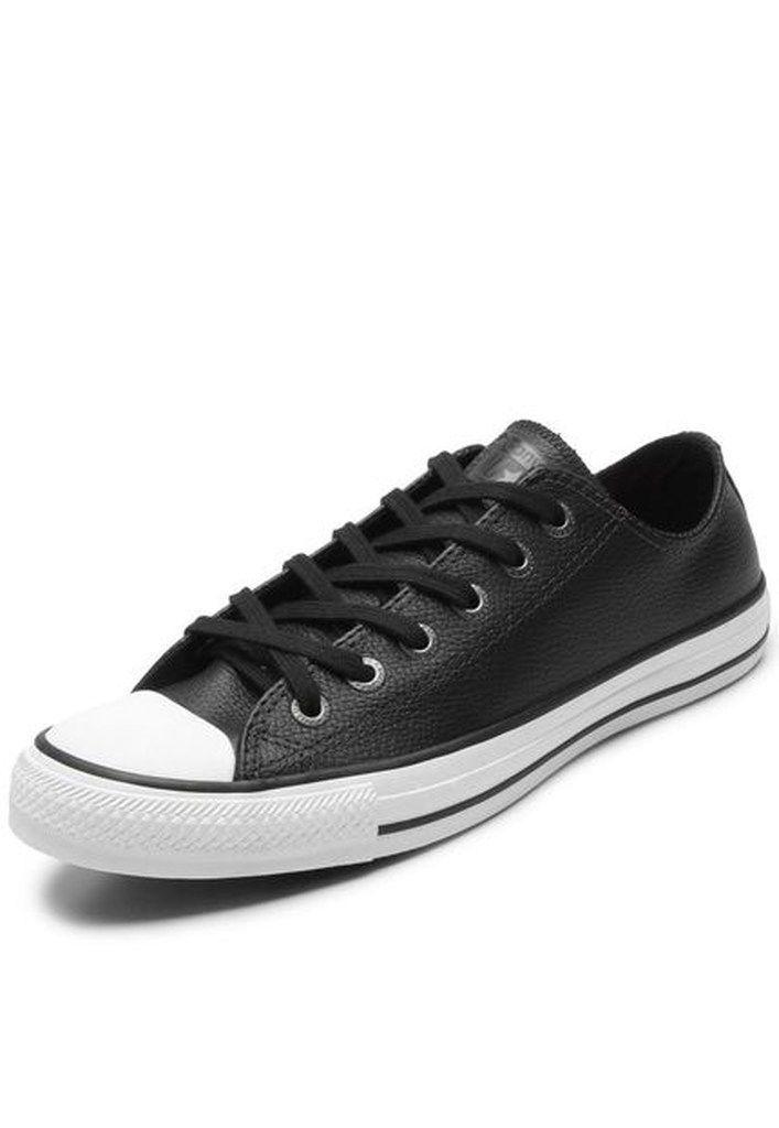 all star converse em couro