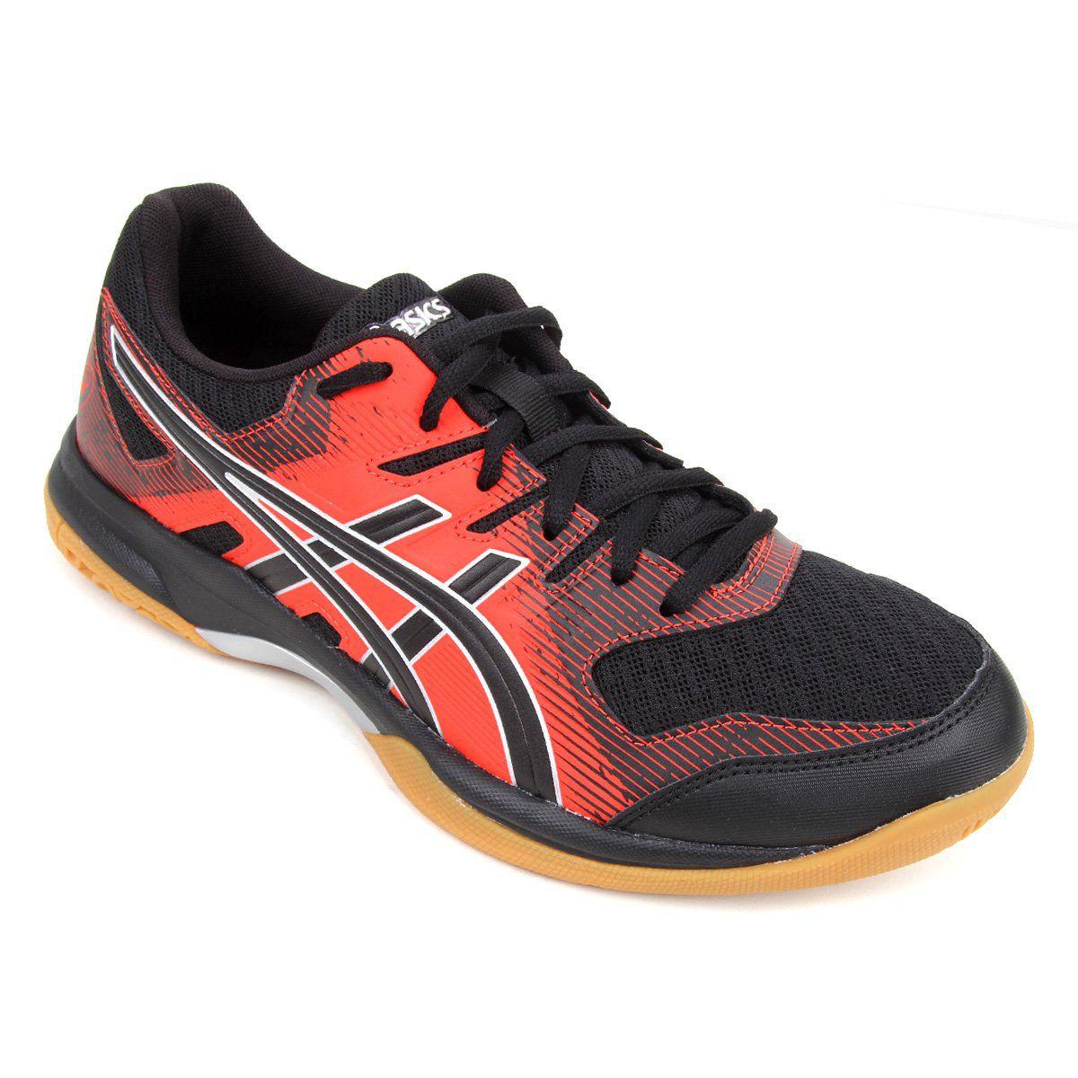 Tênis asics gel rocket 9 masculino - vermelho e branco sale