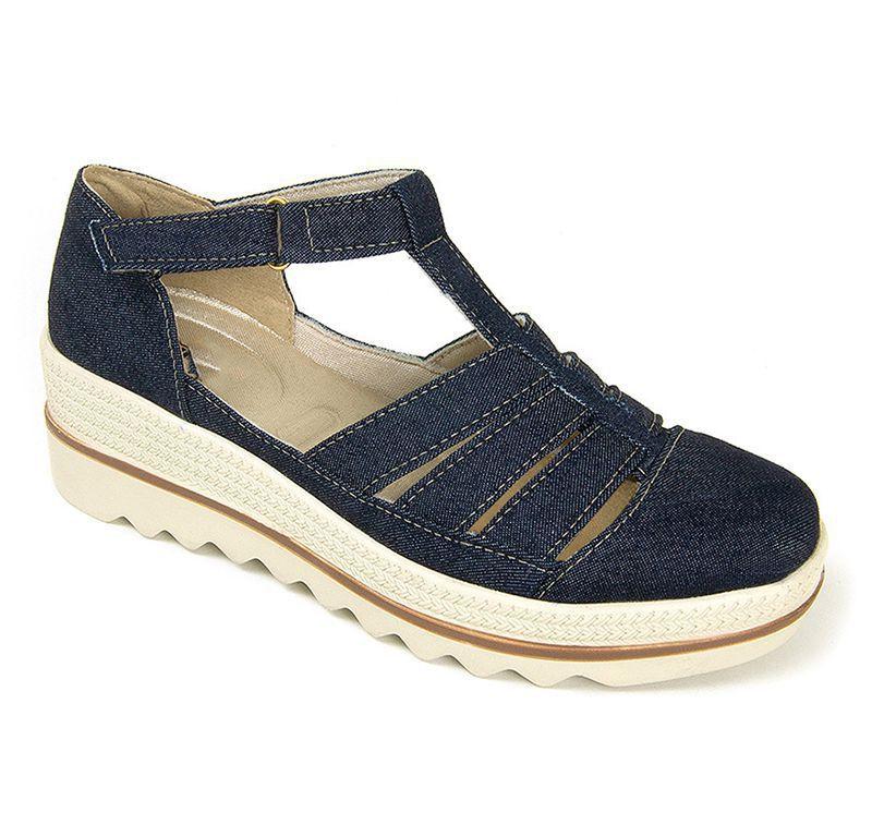 tenis assandalhado jeans