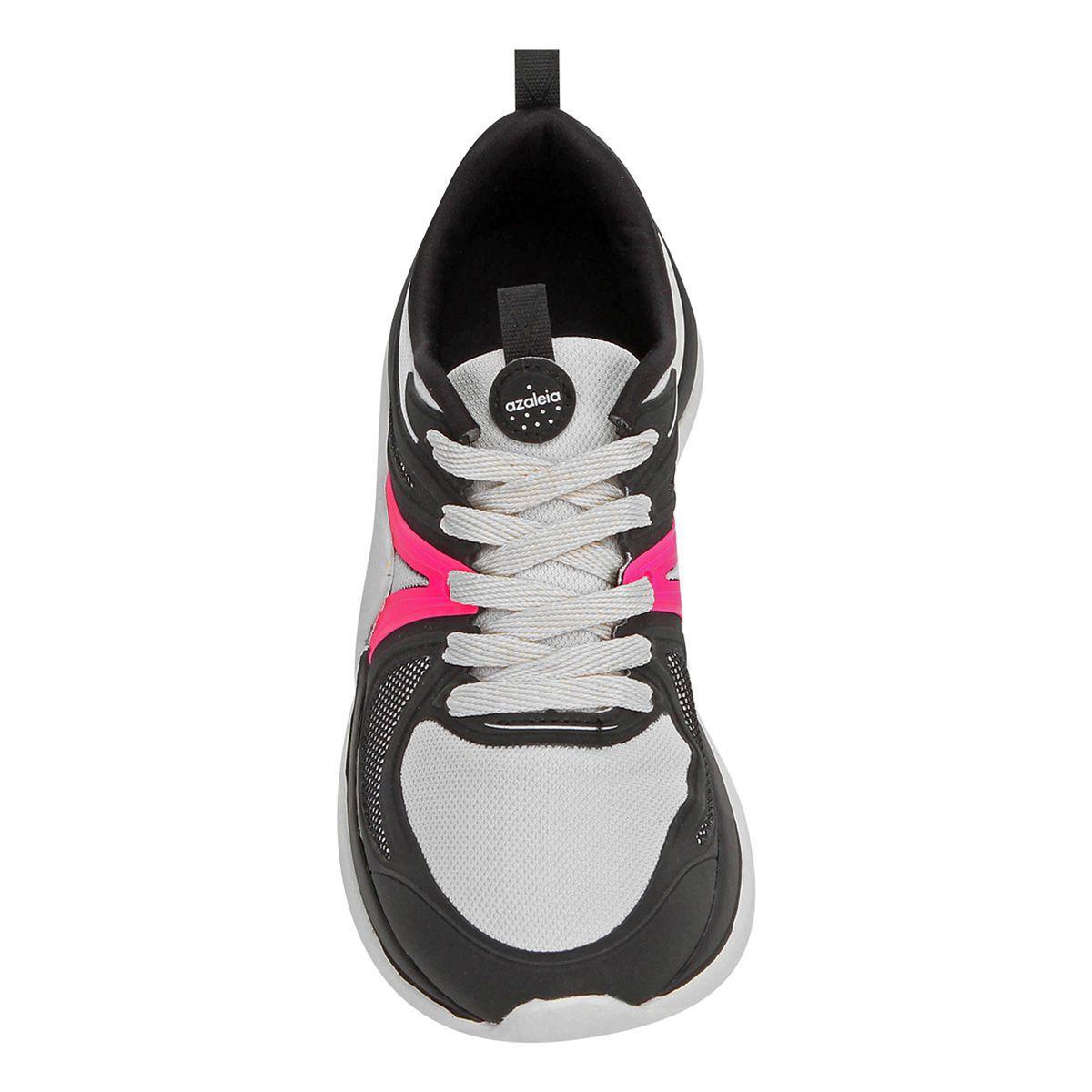tenis azaleia chunky preto