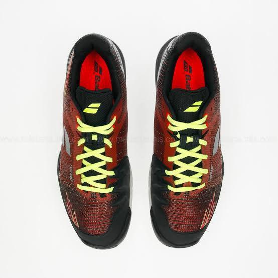 tênis babolat jet clay preto e branco