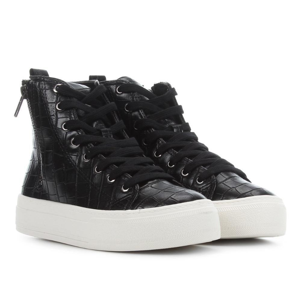 tenis flatform cano alto