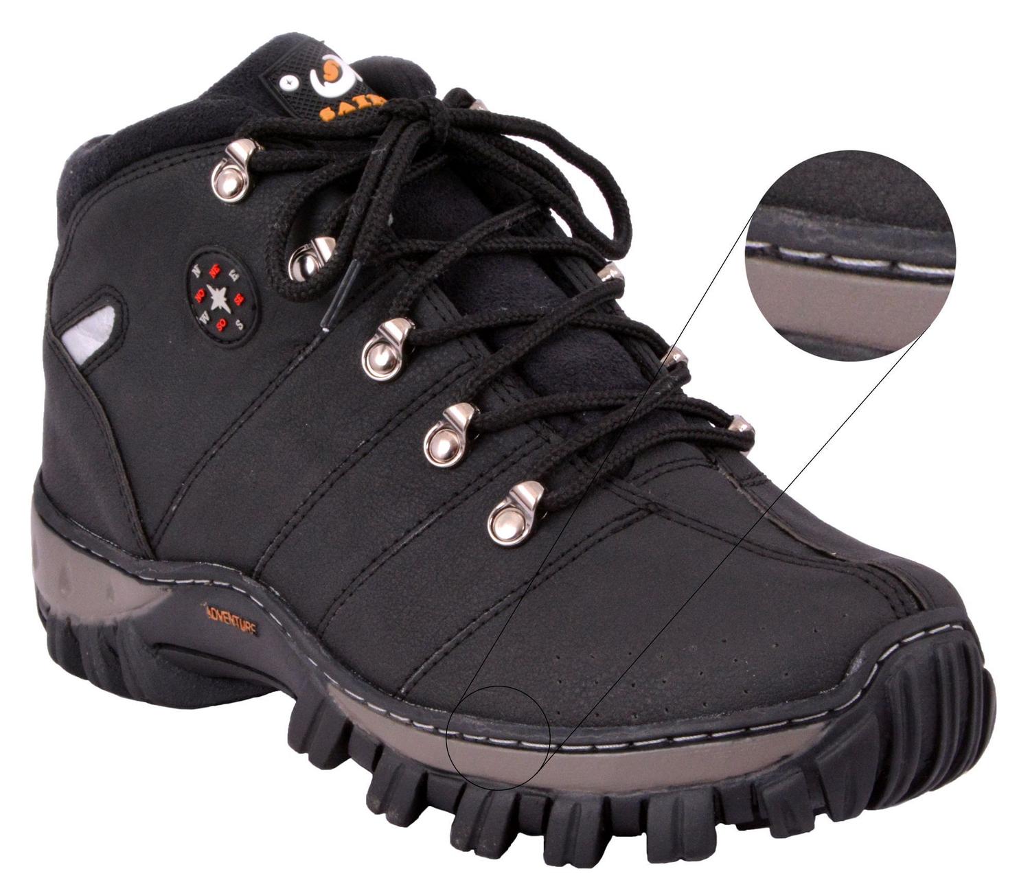 tênis bota coturno adventure