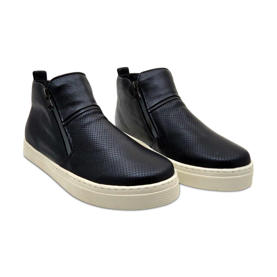 botinha feminina tipo tenis