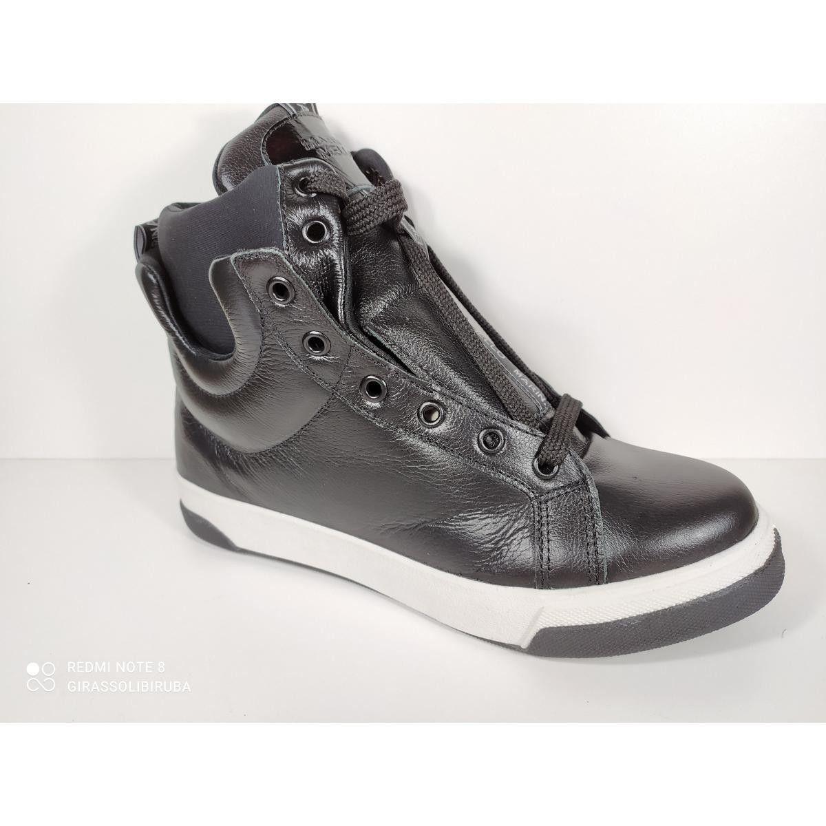 Tenis Botinha Marina Mello C37016 Couro - Moda Feminina - Magazine Luiza