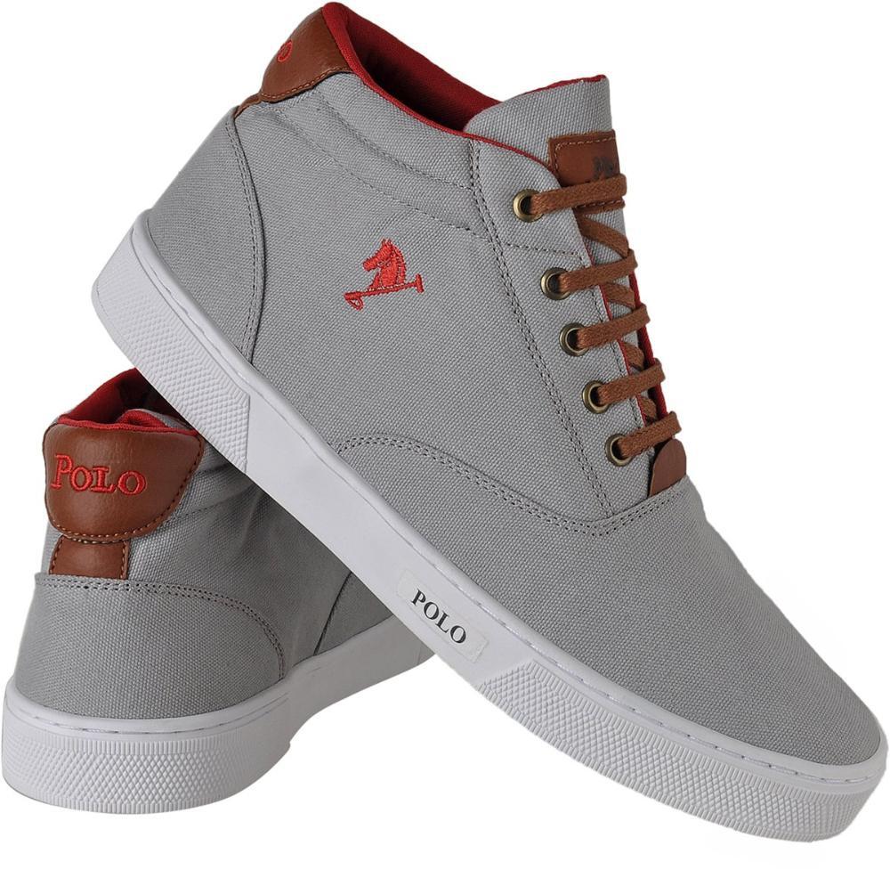 tenis sem cadarco cano alto