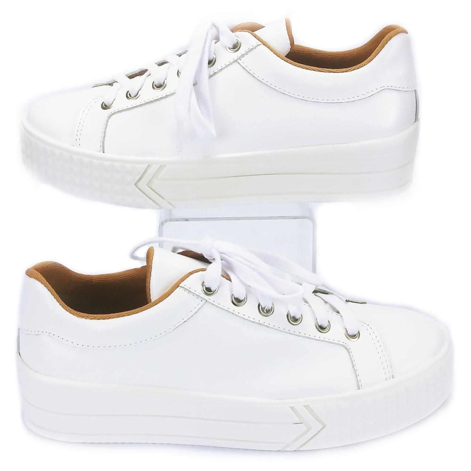 cadarço tenis branco