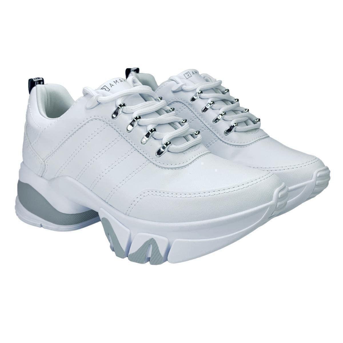 Tênis Branco Feminino Ramarim Chunky Sneaker Coleção 2020 - Calçados  Femininos - Magazine Luiza