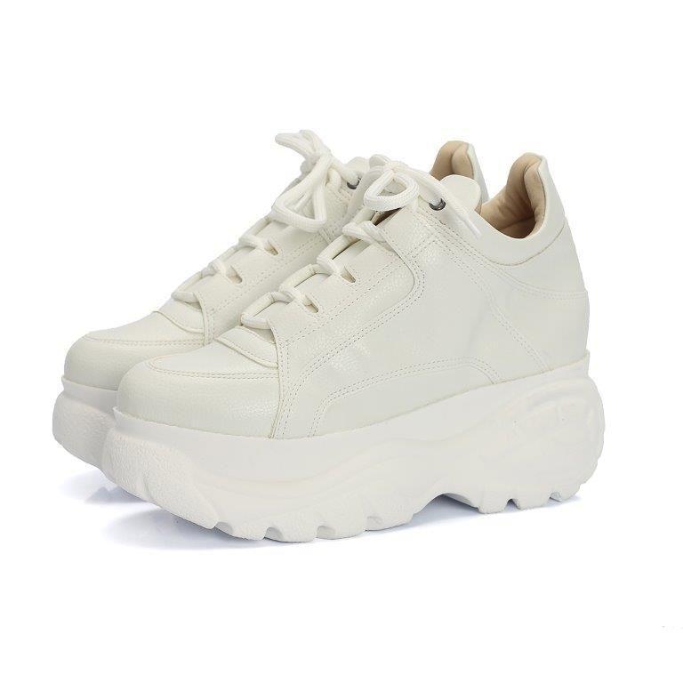 tênis buffalo not me casual cano médio conforto feminino