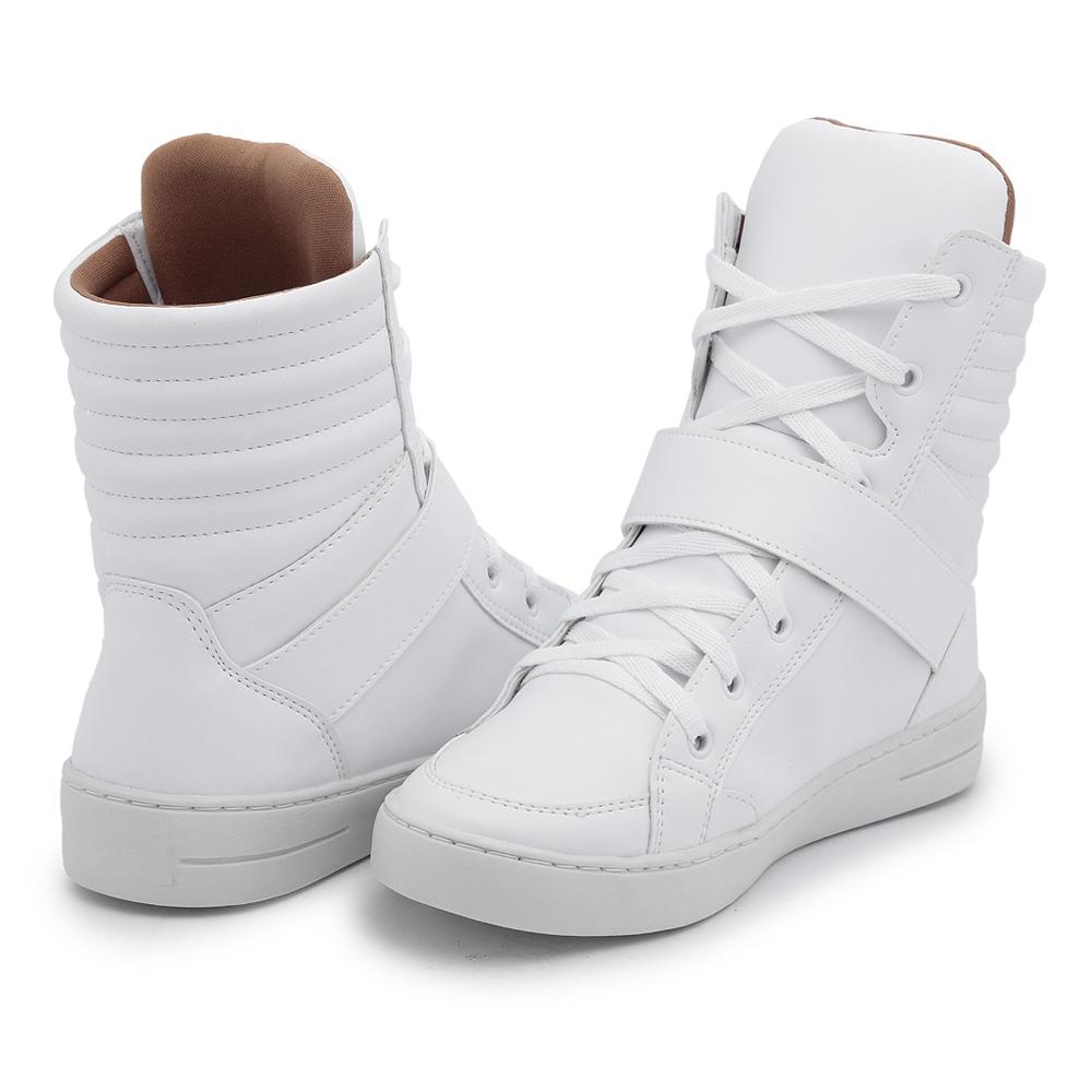 tenis ollie cano alto branco