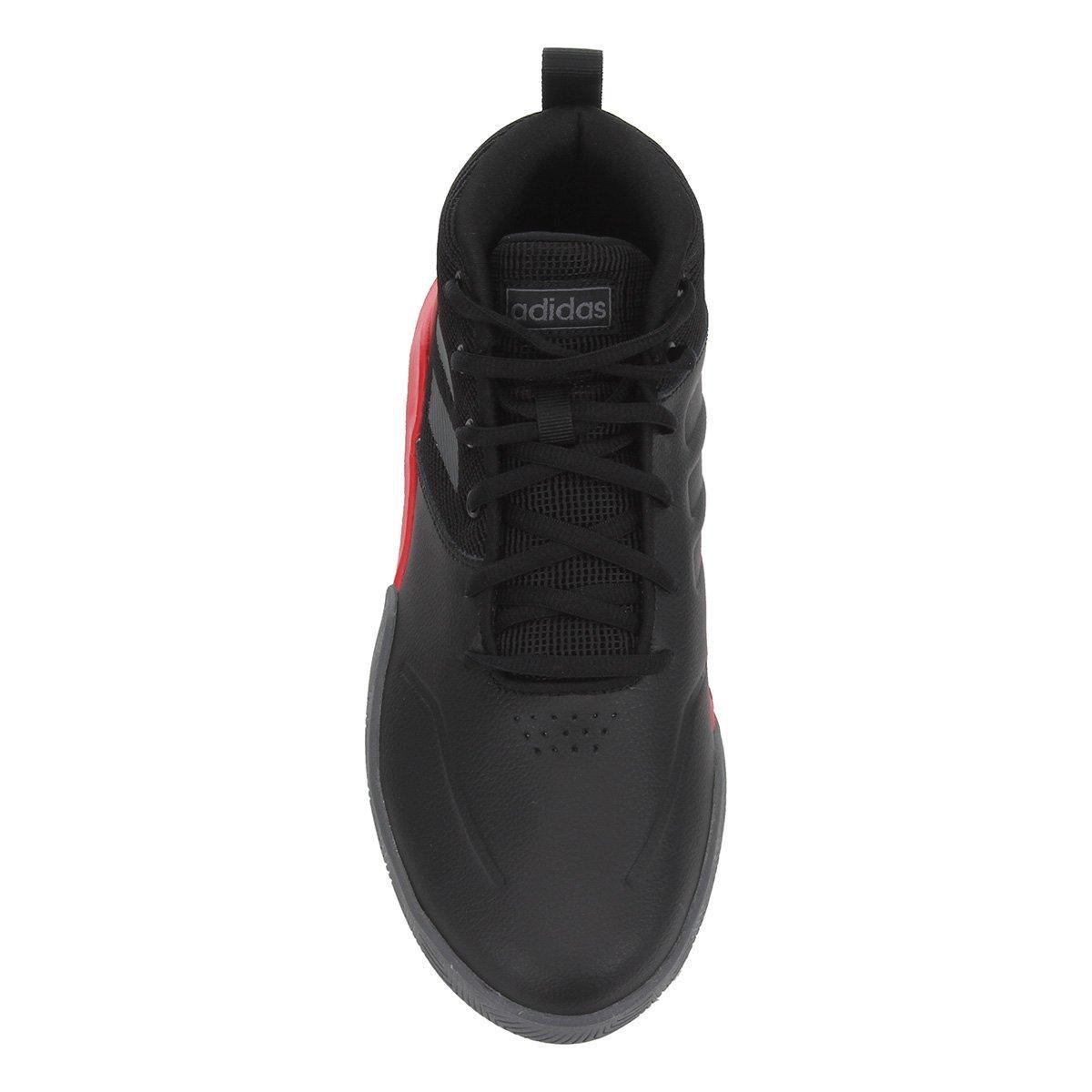 tênis cano alto adidas own the game