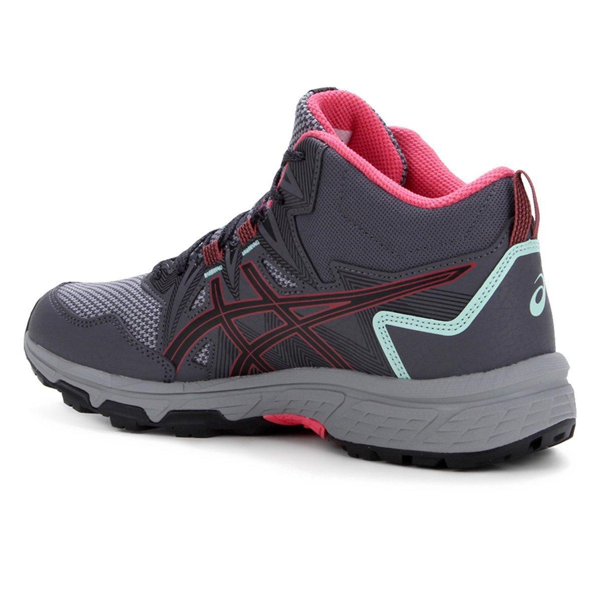 tenis asics cano alto feminino