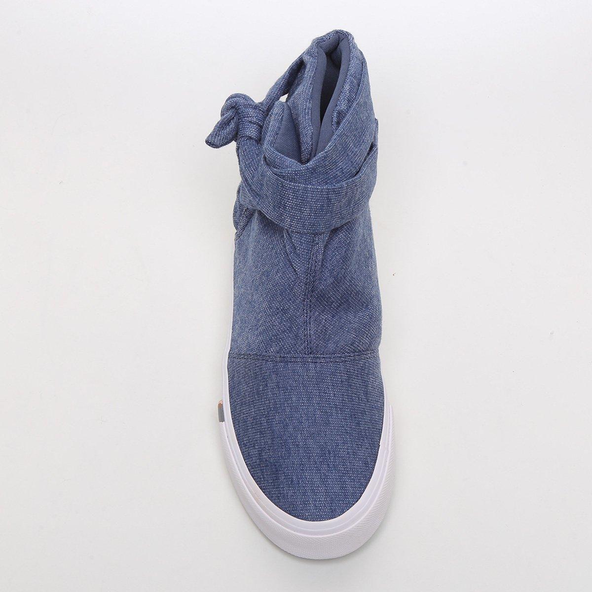 tenis cano alto feminino capricho