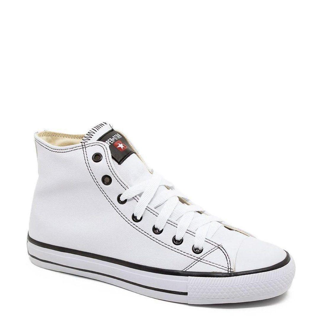 Tênis Cano Alto Casual Super Star SST3356 - Branco - Tênis Feminino -  Magazine Luiza