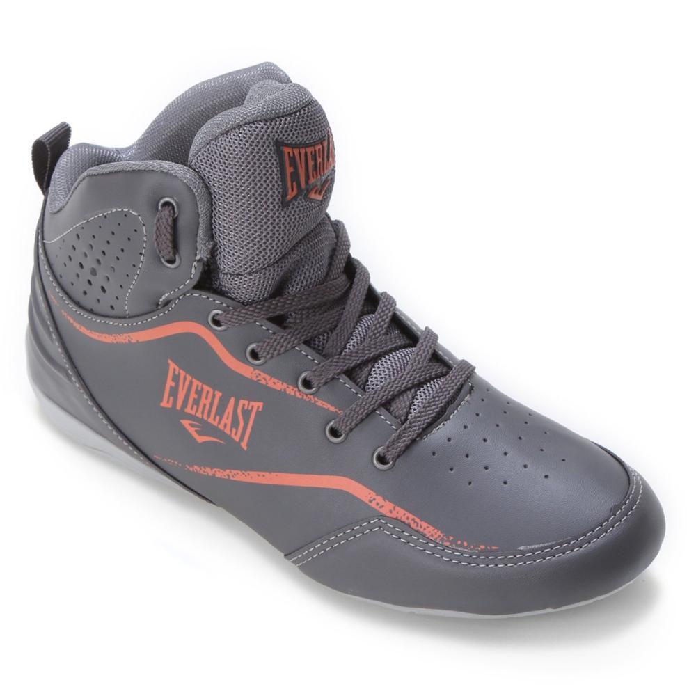 Tênis Everlast Cano Alto Ultimate Preto Branco