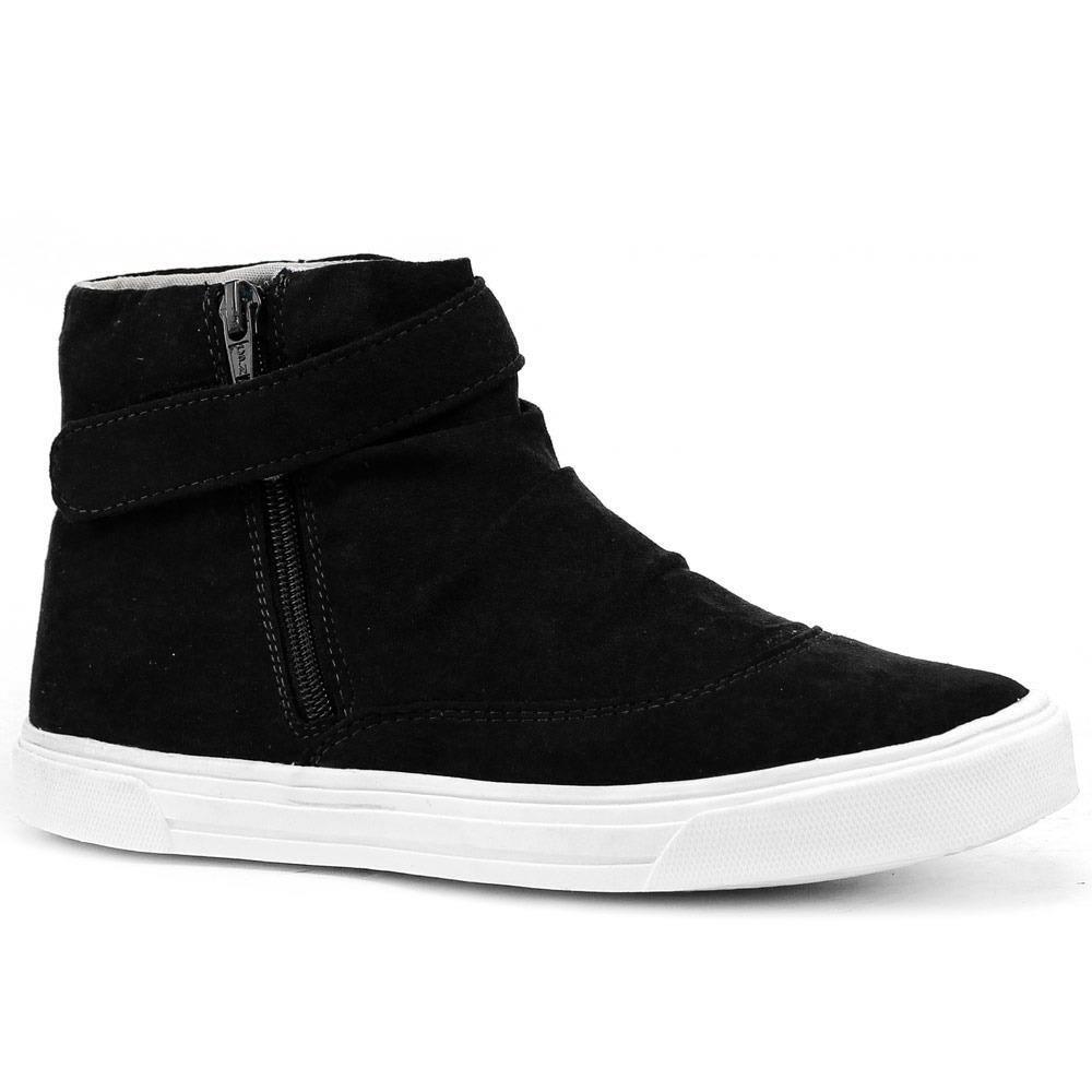 TÊNIS CANO ALTO FEMININO PRETO Nº36 REF 101 - MONTINI - Tênis Feminino -  Magazine Luiza