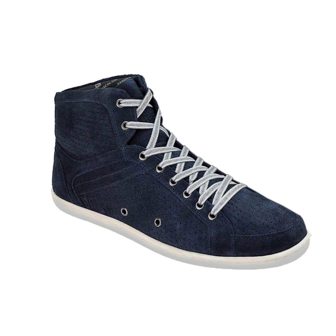 tenis cano alto azul marinho