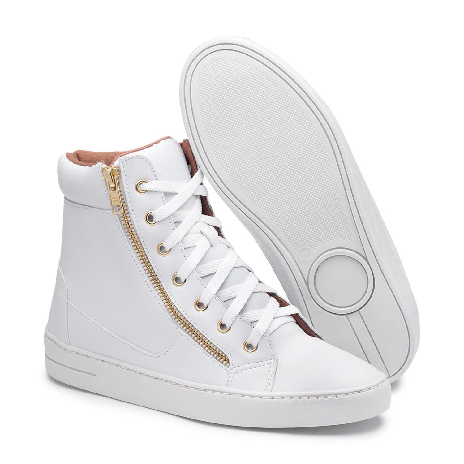 tenis cano alto feminino tamanho 40