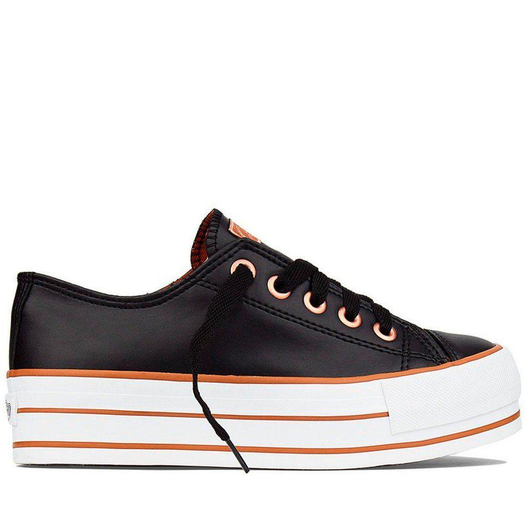 tenis capricho branco plataforma