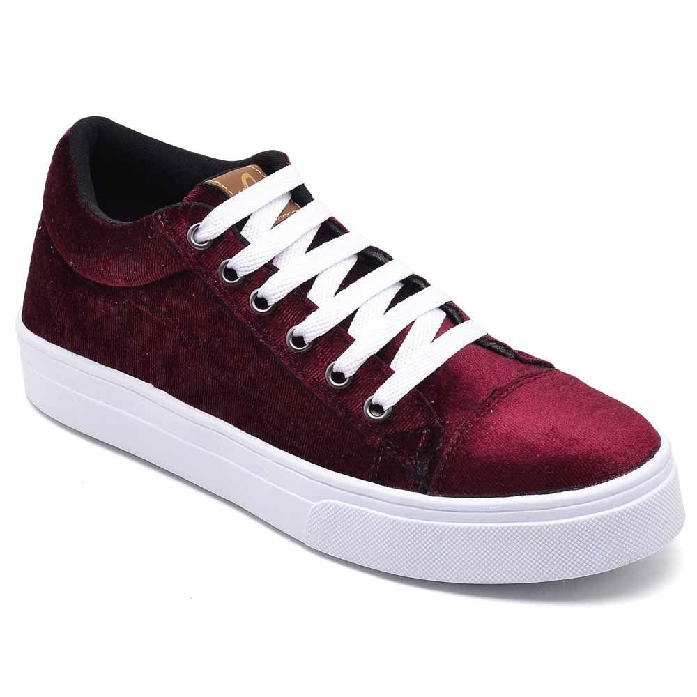 tenis moleca marsala