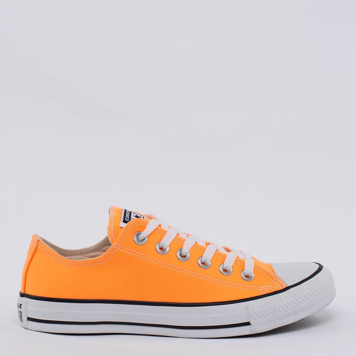 all star neon laranja