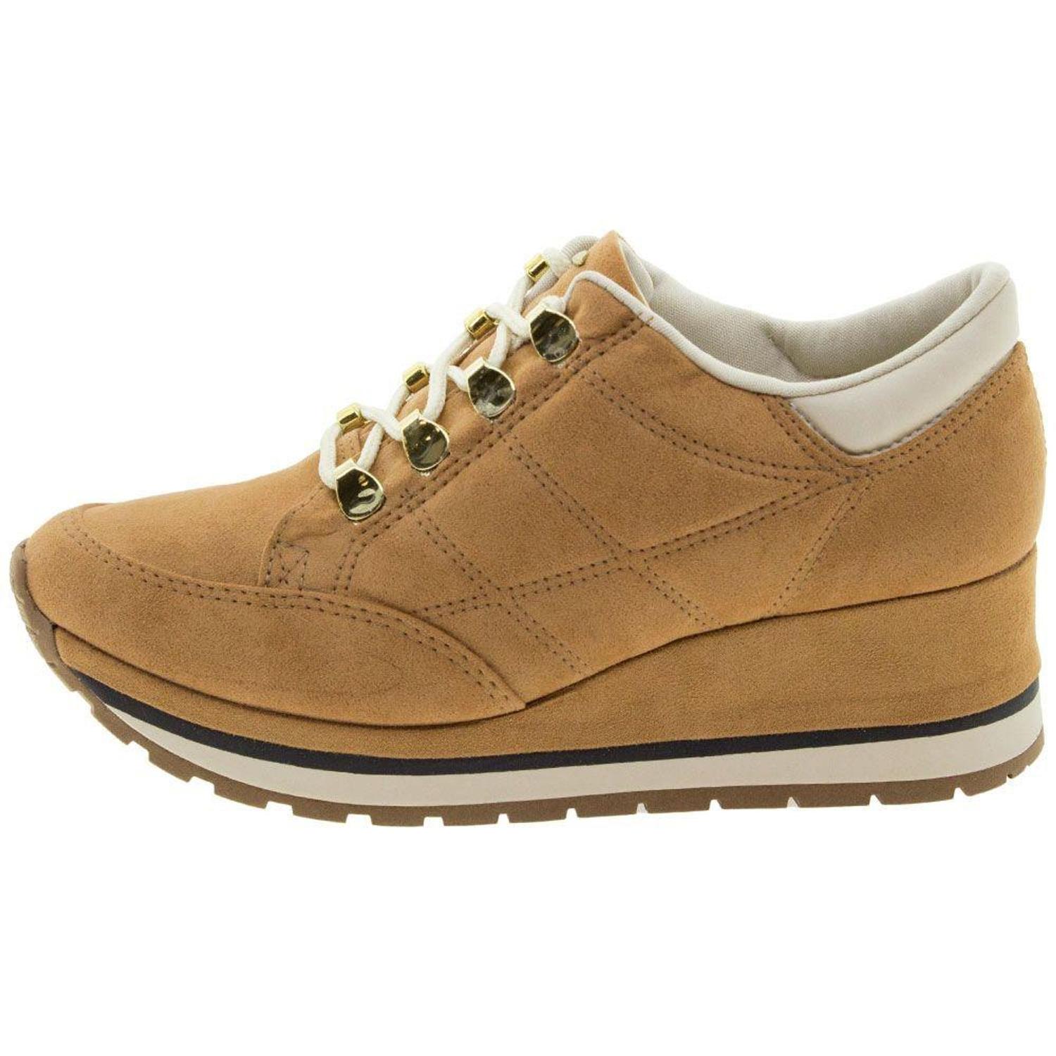tênis feminino casual salto anabela dakota b9751